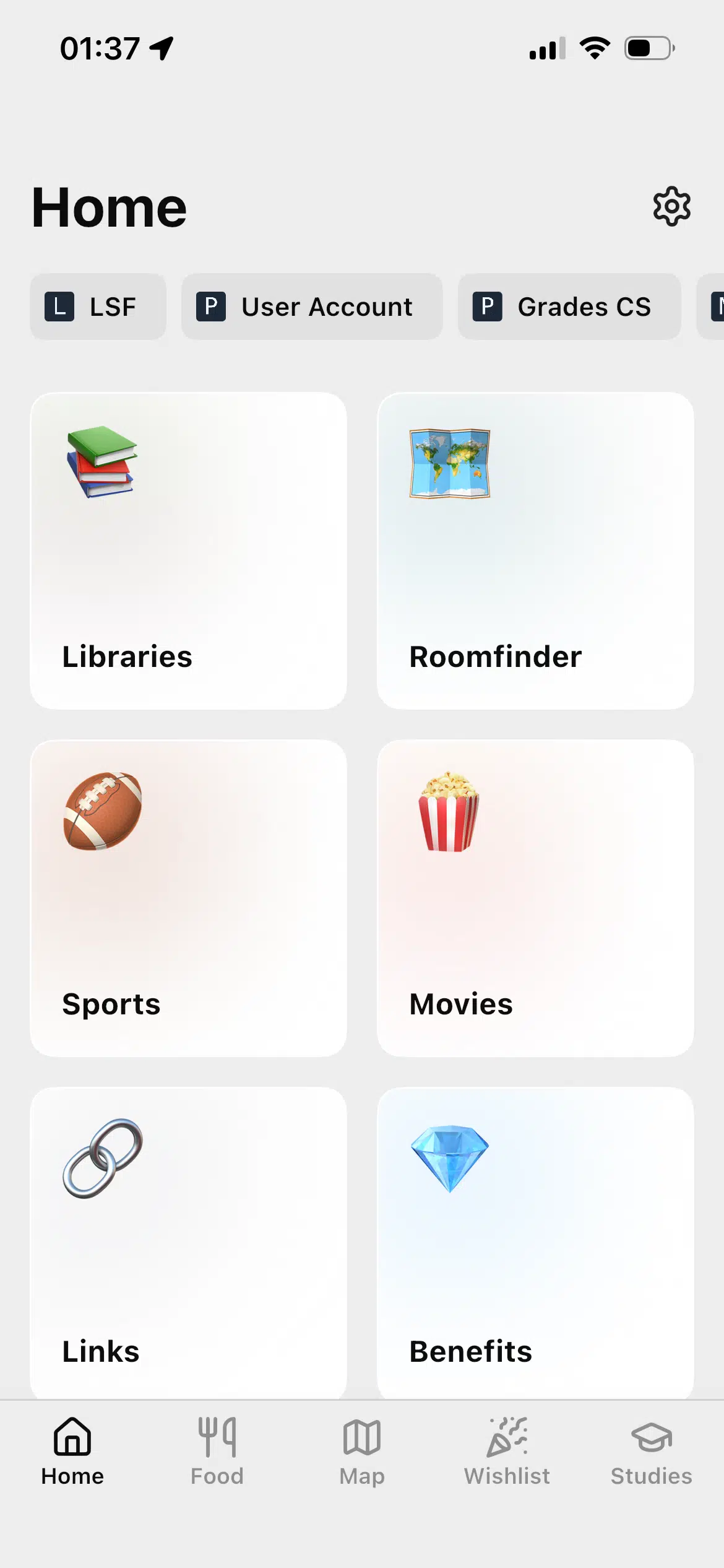 LMU App Screenshot 1