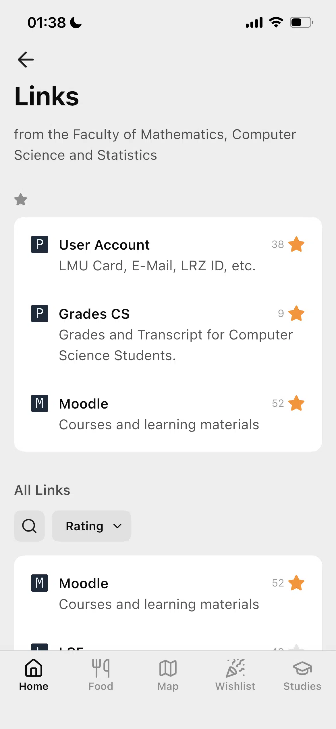 LMU App Screenshot 6
